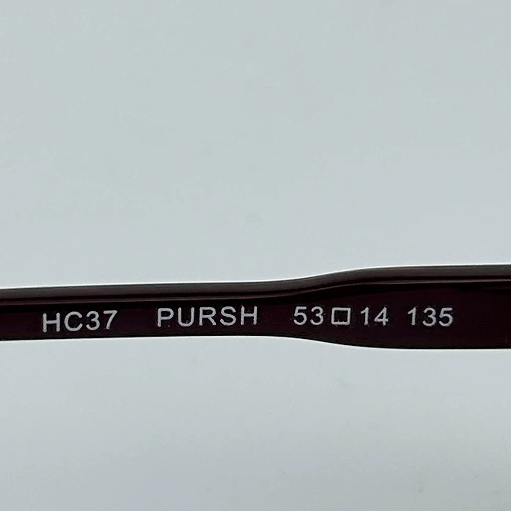 Hard Candy HC37 Pursh Womens Eyeglasses Frame Purple Black Full Rim 53-14-135 mm